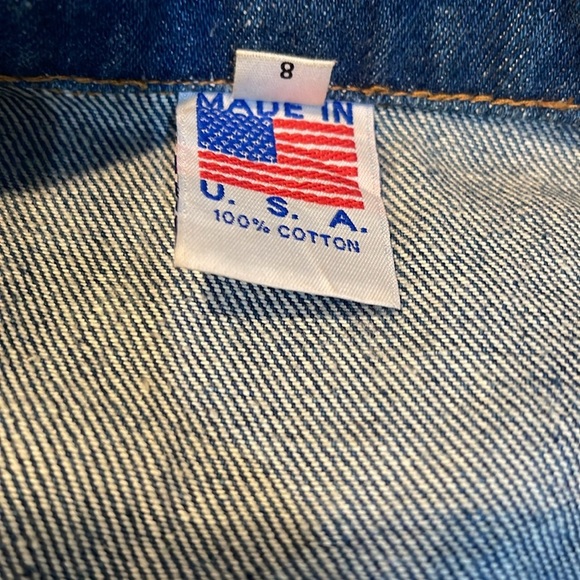 Vintage Crop Denim Jacket - Picture 2 of 4